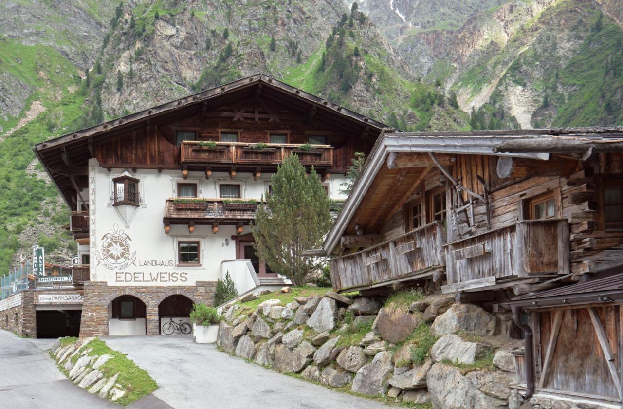 Landhaus Edelweiss Sankt Leonhard im Pitztal Extérieur photo