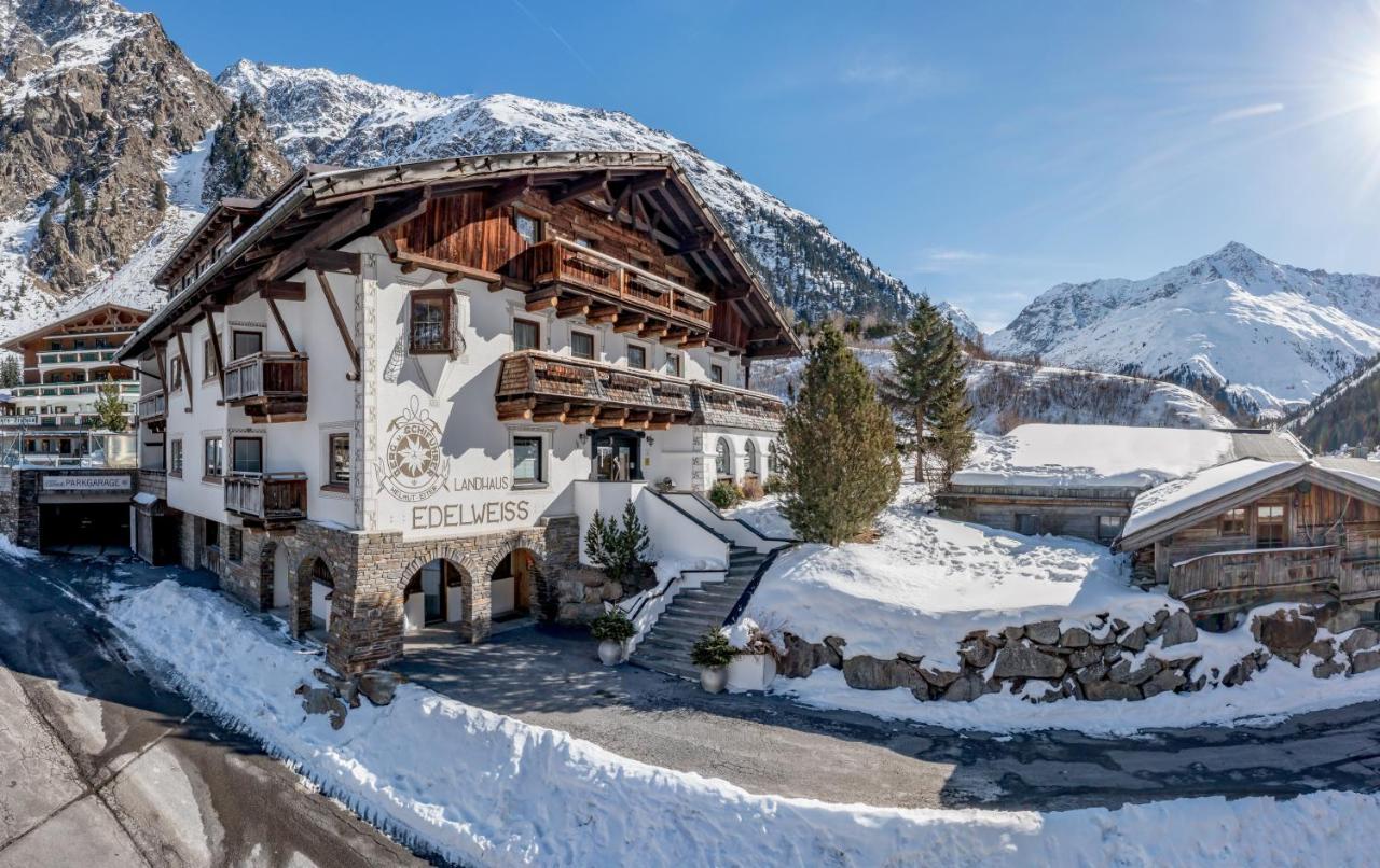 Landhaus Edelweiss Sankt Leonhard im Pitztal Extérieur photo