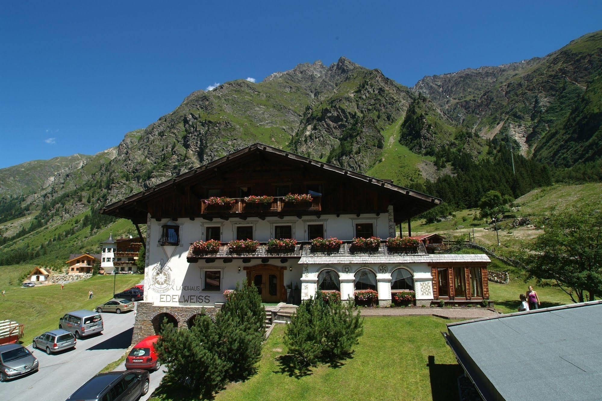 Landhaus Edelweiss Sankt Leonhard im Pitztal Extérieur photo
